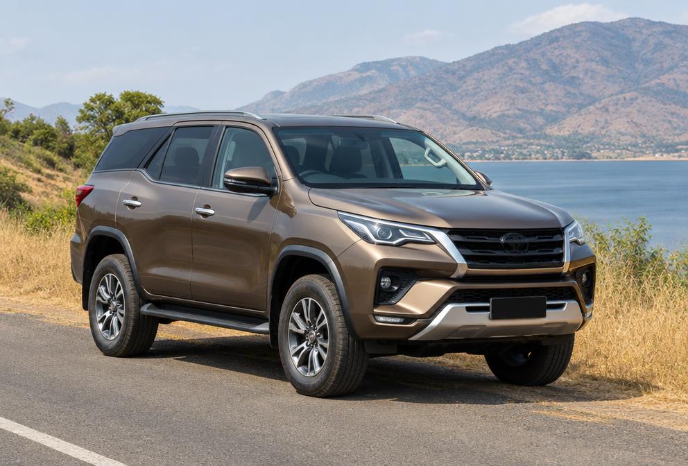 Bronze Toyota Fortuner